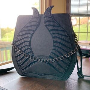 Disney LOUNGEFLY Maleficent crossbody bag purse / BoxLunch D23 exclusive